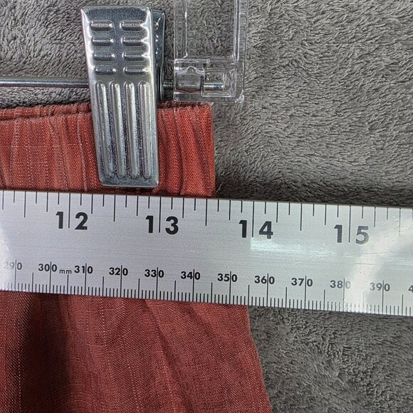 Womens Umgee Rose Pink Tiered Ruffle Mini Skirt 100% Rayon Elastic Waist Size S - Picture 6 of 8